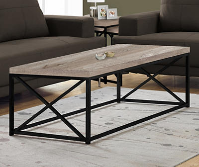 Monarch Reclaimed Wood Look Coffee Tables