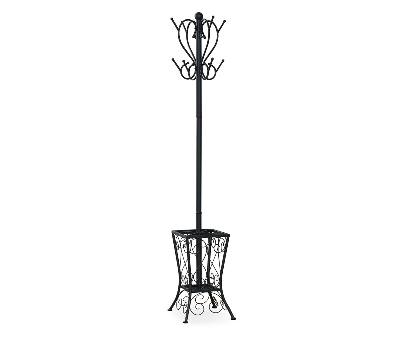 Coat rack best sale with umbrella stand