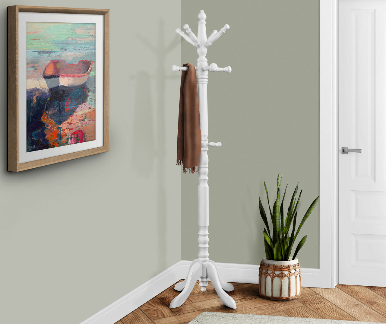 White coat online stands