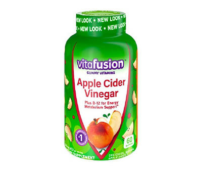 Apple Cider Vinegar Gummy Vitamins, 60-Count