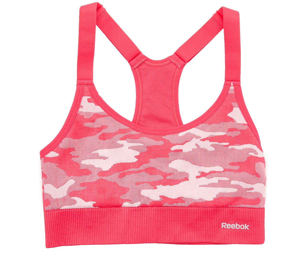 Reebok Womens Local Heroes Sports Bra, Red, Small 