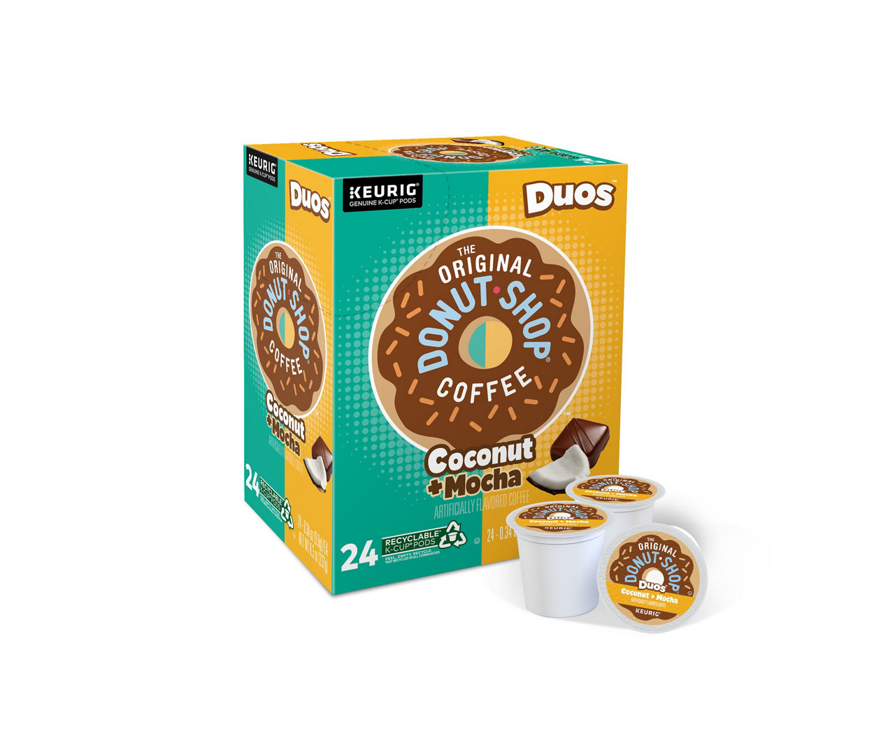 Keurig The Original Donut Shop Iced Cookies + Caramel Medium Roast K-cup  Pods - 24ct : Target