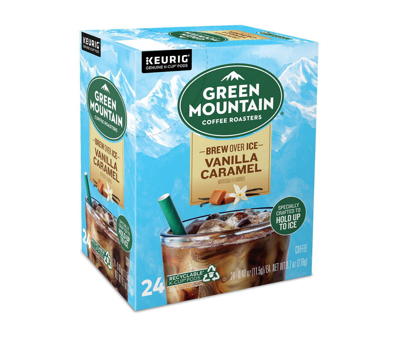 Keurig The Original Donut Shop Iced Cookies + Caramel Medium Roast K-cup  Pods - 24ct : Target