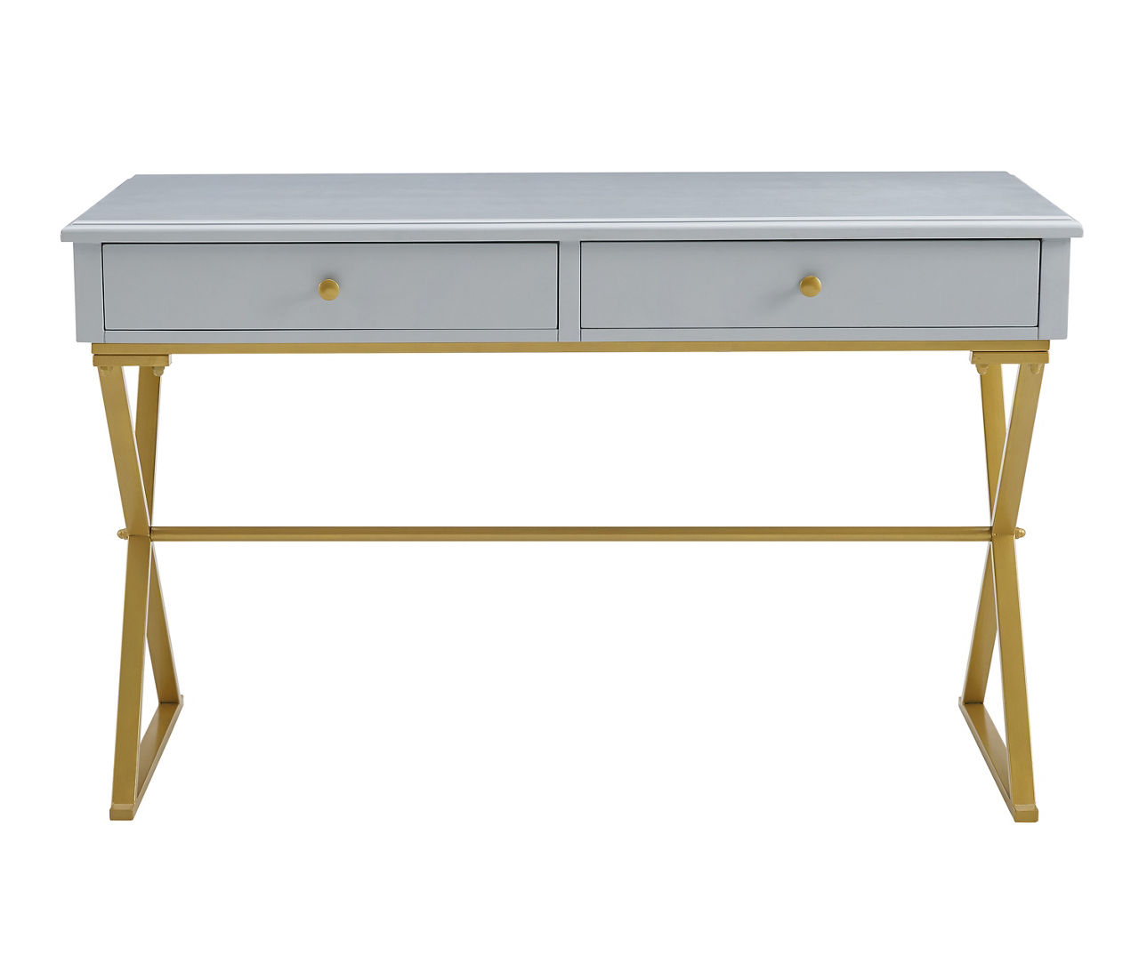 Big lots black and gold deals desk