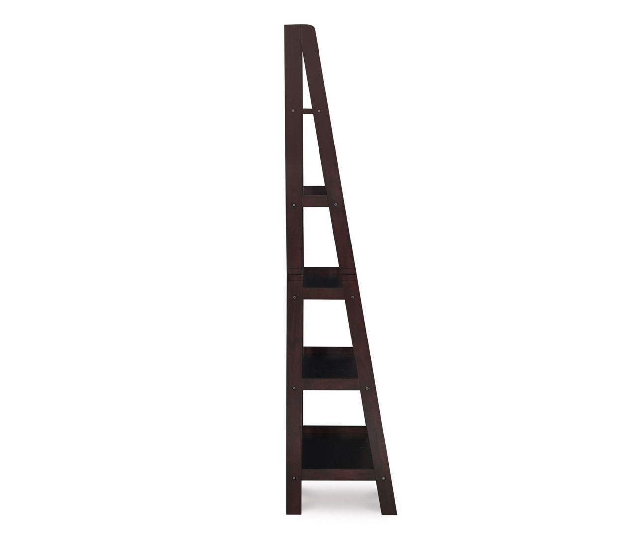 Espresso on sale ladder shelf