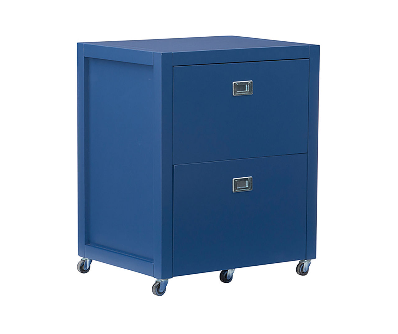 Kari Royal Blue 2Drawer Rolling Filing Big Lots