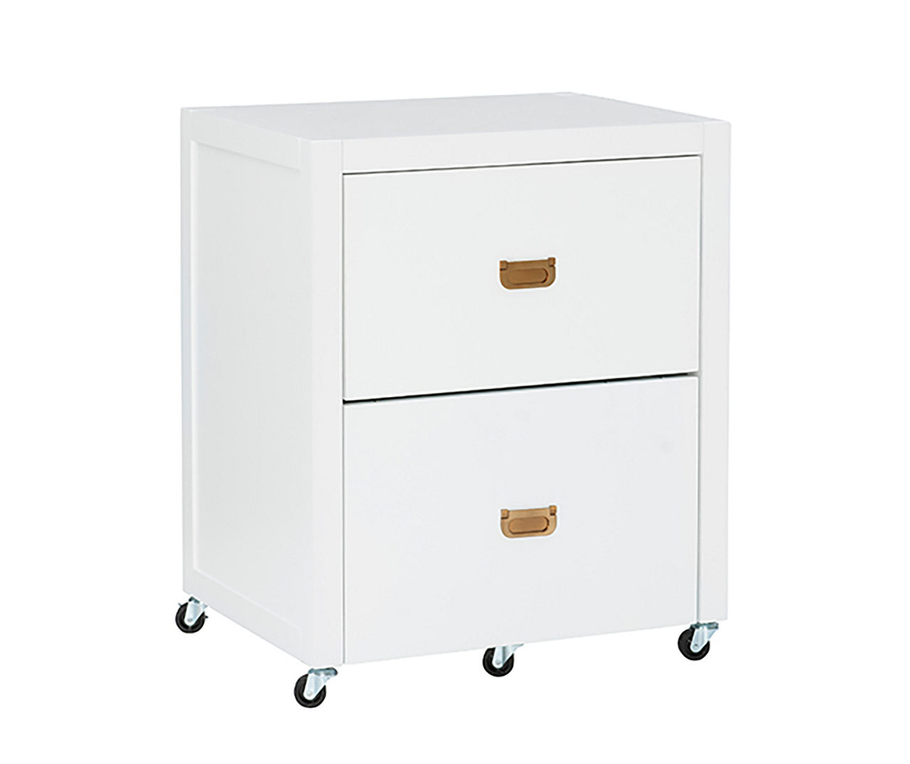 Small Filing Cabinet - White