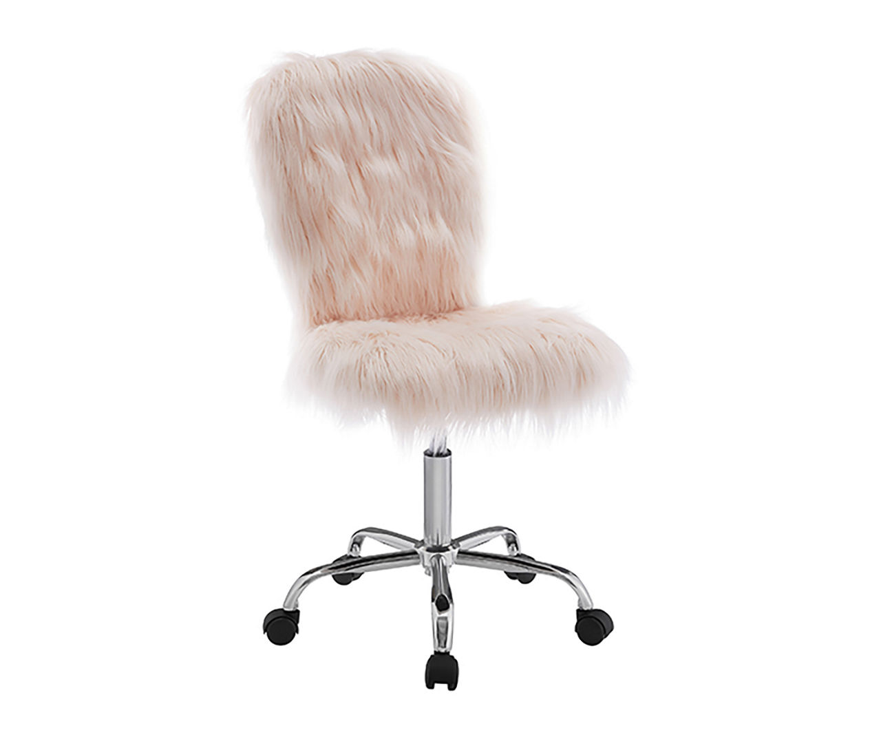 Faux fur discount desk chair cover