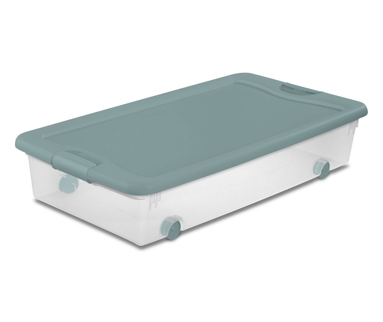 56 Quart Underbed Storage with Wheels and Lid