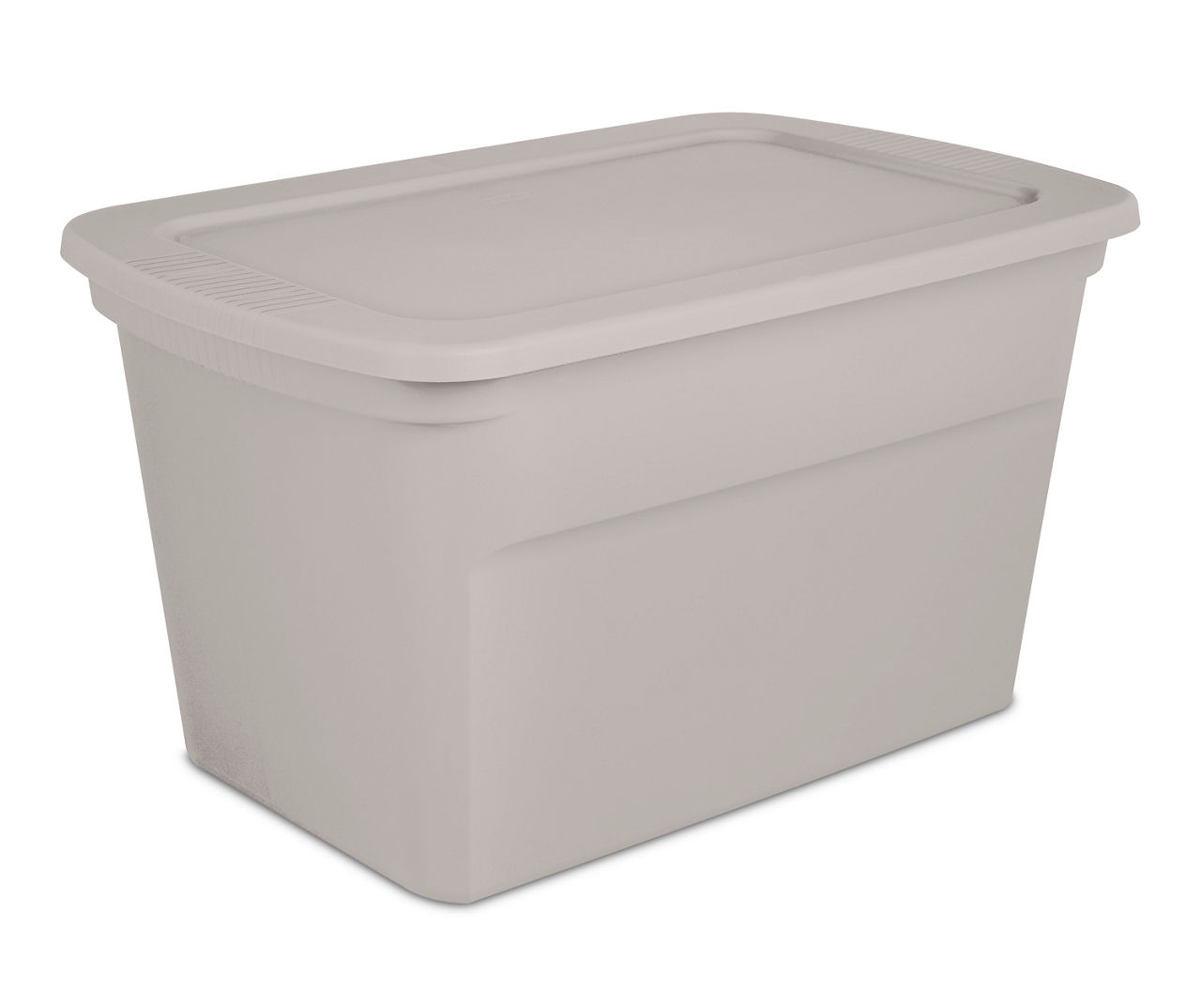 Sterilite Gray Storage Tote, 30 Gal.