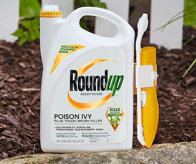 Ready-To-Use Poison Ivy Plus Tough Brush Killer With Comfort Wand, 1.33 Gal.