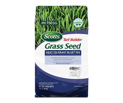 Turf Builder Grass Seed Heat-Tolerant Blue Mix For Tall Fescue Lawns, 3 Lbs.