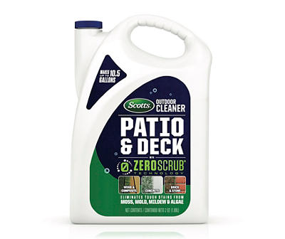 Outdoor Cleaner Patio & Deck With ZeroScrub Technology Concentrate, 0.5 Gal.