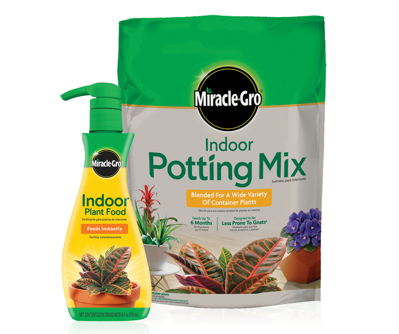 Miracle-Gro Indoor Potting Mix & Plant Food 2-Piece Set | Big Lots