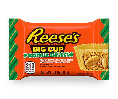 Big Cup Peanut Brittle, 1.4 Oz.