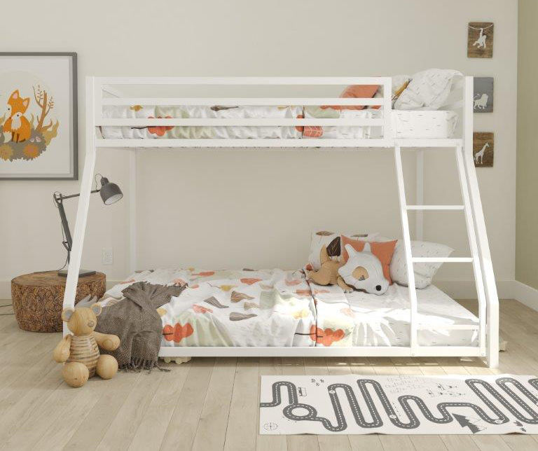 Simoneau twin over full deals bunk bed