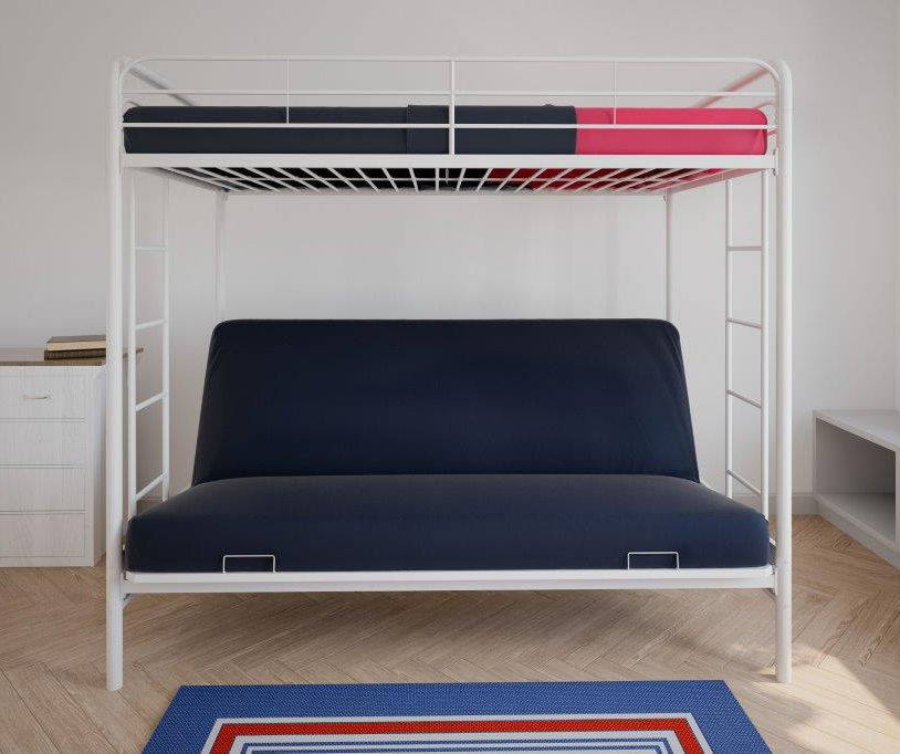 Bunk bed with futon deals big lots