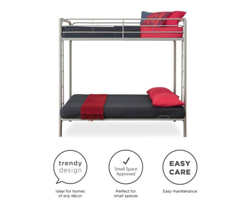 Futon bunk deals bed big lots