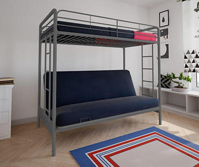 DHP Twin-Over-Futon Bunk Bed