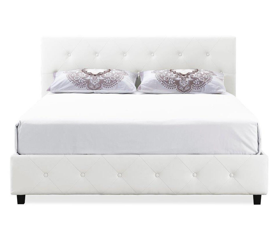 Atwater Living DHP Dana Faux Leather Upholstered Queen Bed | Big Lots