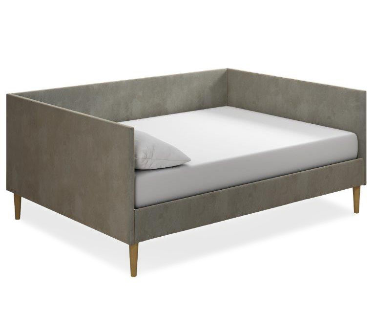 DHP Francis Gray Mid-Century Full Daybed