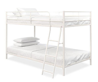 DHP Bloor Small Space Twin/Twin Bunk Bed- White