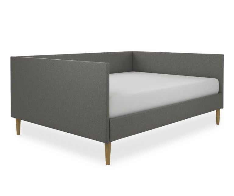 DHP Francis Gray Mid-Century Queen Daybed