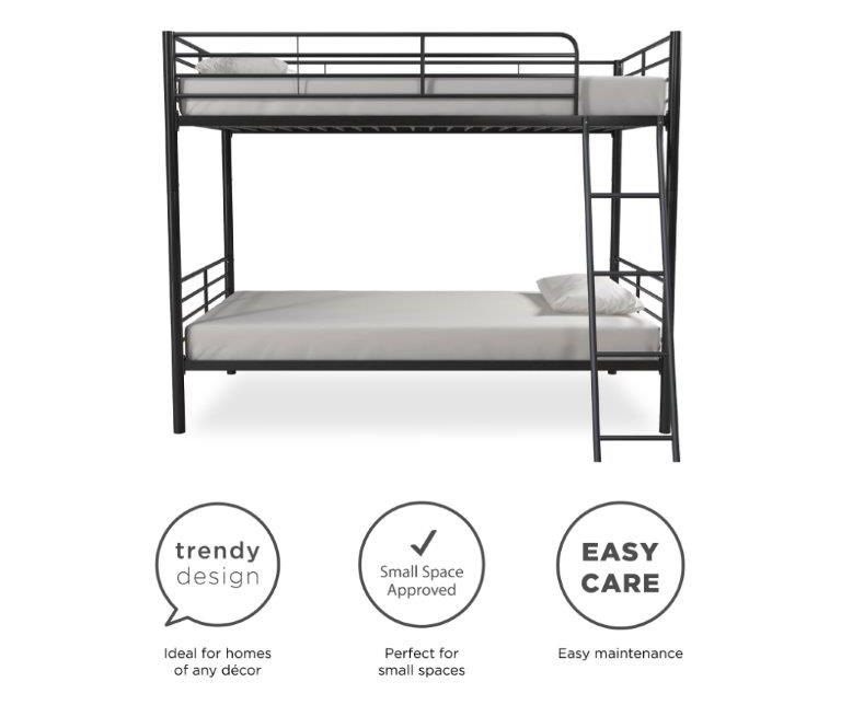 Big lots online metal bunk bed