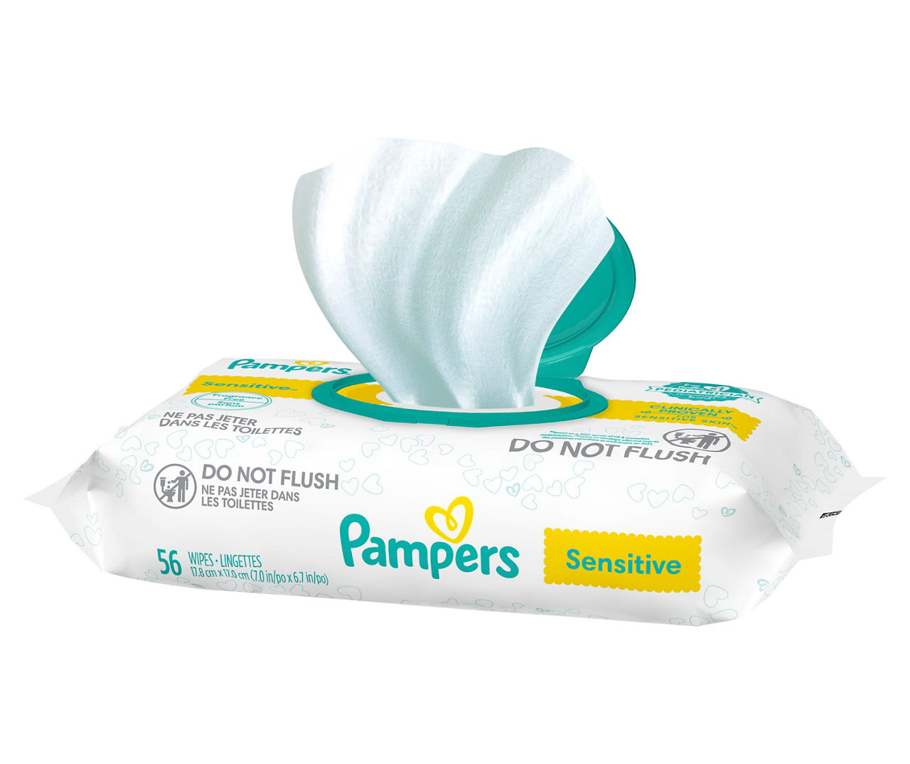 Pampers sensitive wipes travel hot sale pack