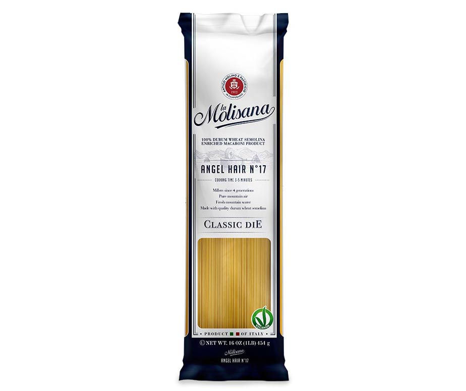 La Molisana La Molisana Angel Hair N°17 100% Durum Wheat Semolina ...