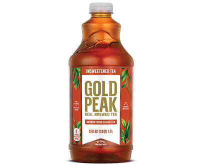 Gold Peak Unsweetened Black Tea 59 fl oz Bottle