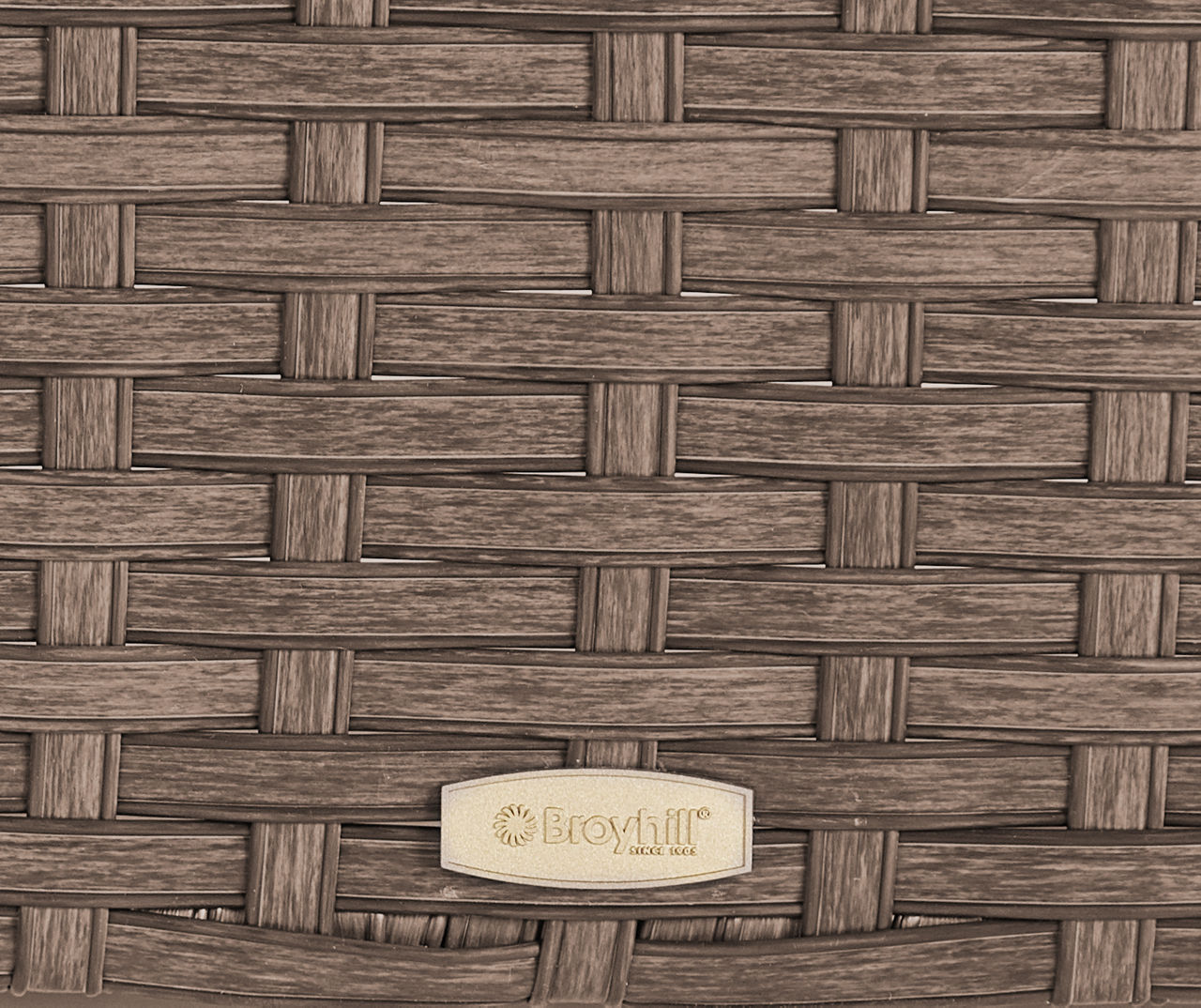 Autumn Cove Tan All-Weather Wicker Cushioned Patio Sofa
