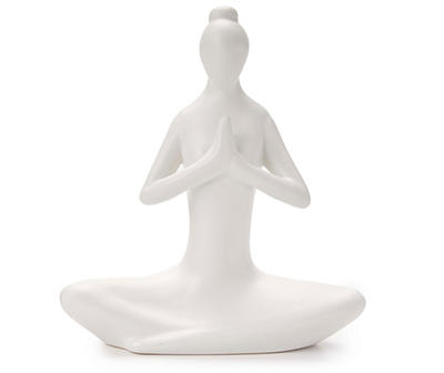 White Prayer Hands Meditation Decorative Figure