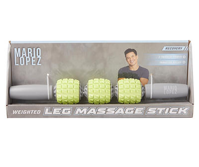 Mario Lopez Fitness Green Weighted Leg Massage Stick
