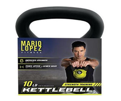 Mario Lopez Fitness Kettlebell Weight