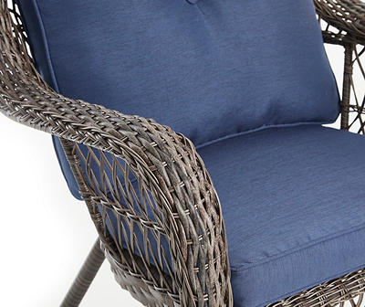 Vista River All-Weather Wicker Cushioned Patio Chair