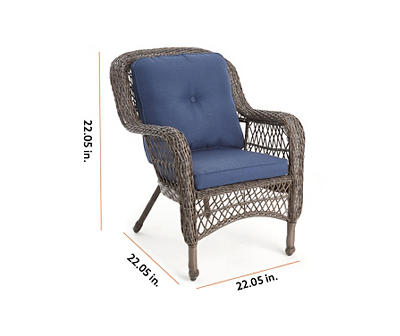 Vista River All-Weather Wicker Cushioned Patio Chair
