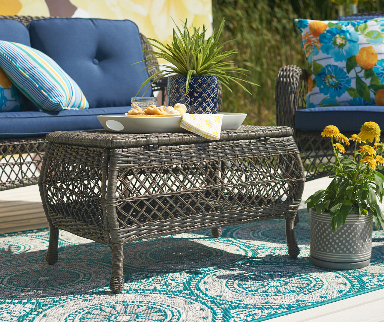 Big lots wicker coffee table new arrivals