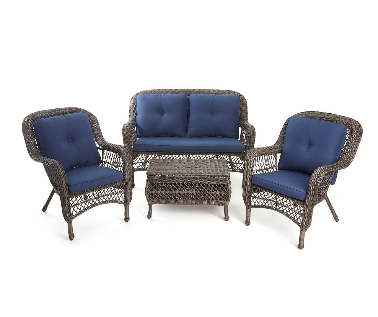 Big lots wicker online patio set