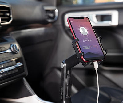 Cupholder Phone Mount With Adjustable Arm