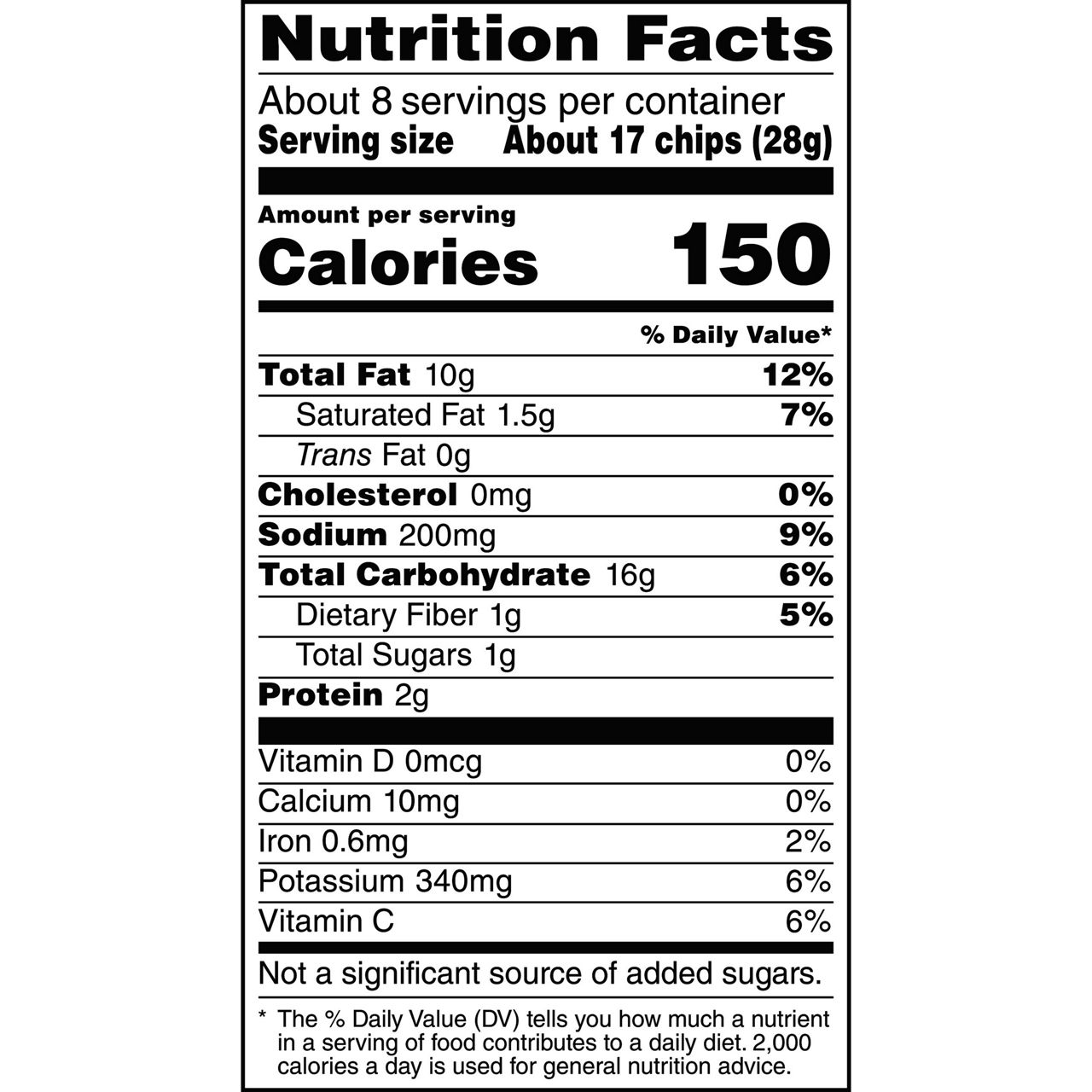 Lay's Doritos Cool Ranch Flavored Potato Chips 7.75 oz