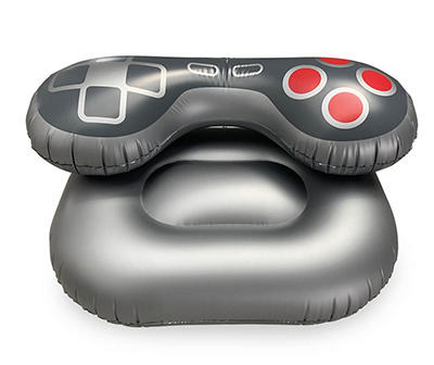 Gray Controller Inflatable Gaming Chair