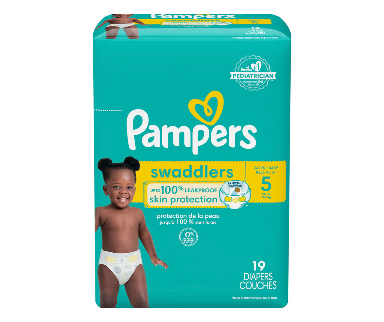 Size 5 best sale pampers swaddlers