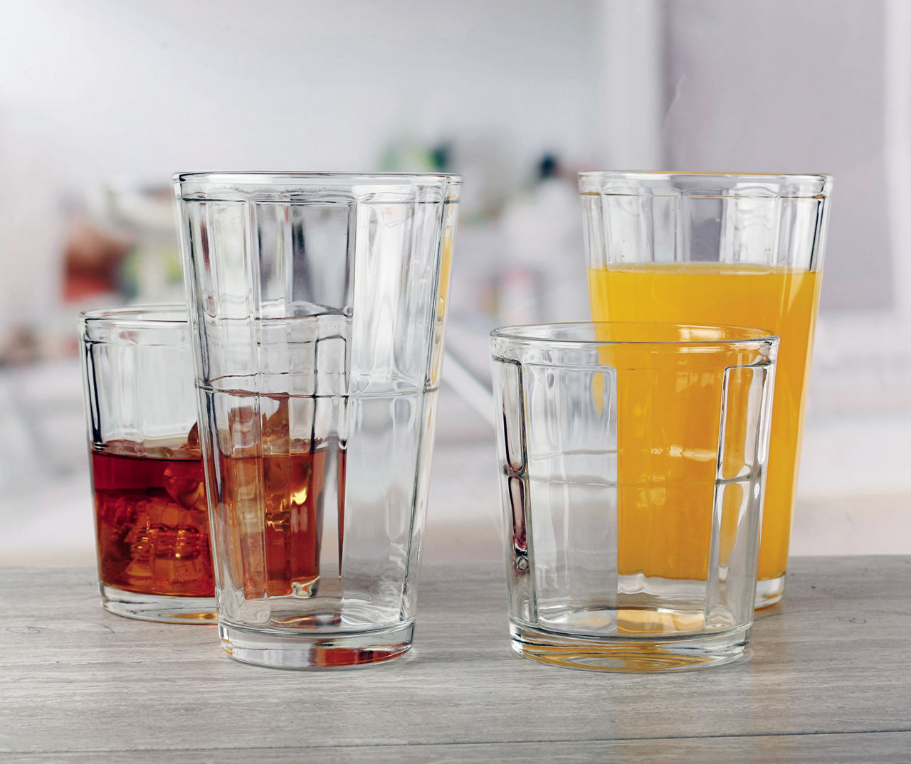 Pulse 12-Piece Double Old Fashioned & Cooler Glass Set