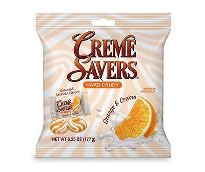 Creme Savers Orange & Creme Hard Candy, 6 Oz.
