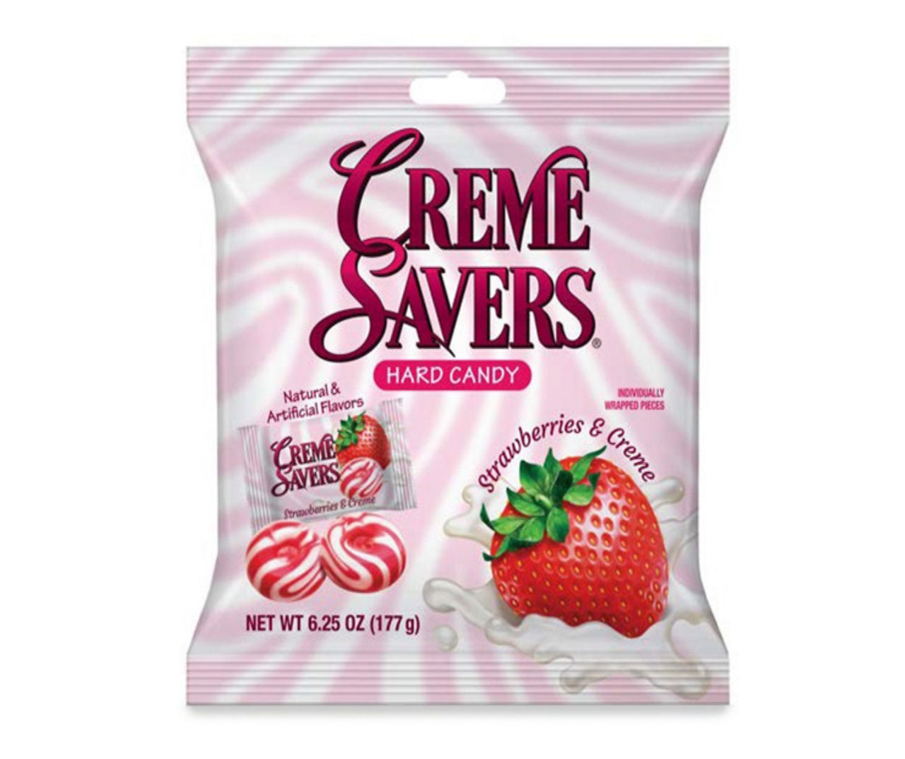 Creme Savers Strawberry & Creme Hard Candy, 6 Oz. Big Lots