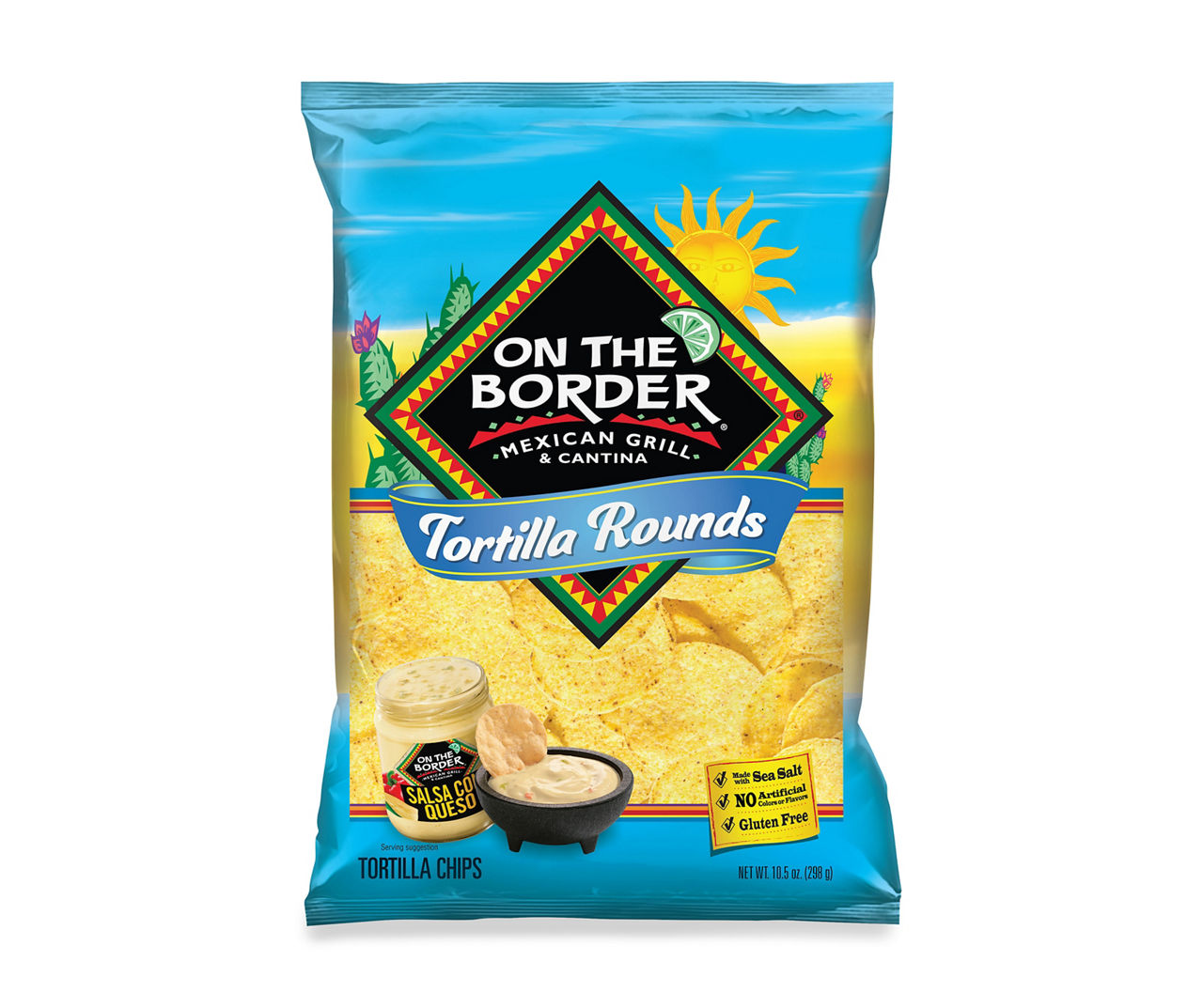 round tortilla chips