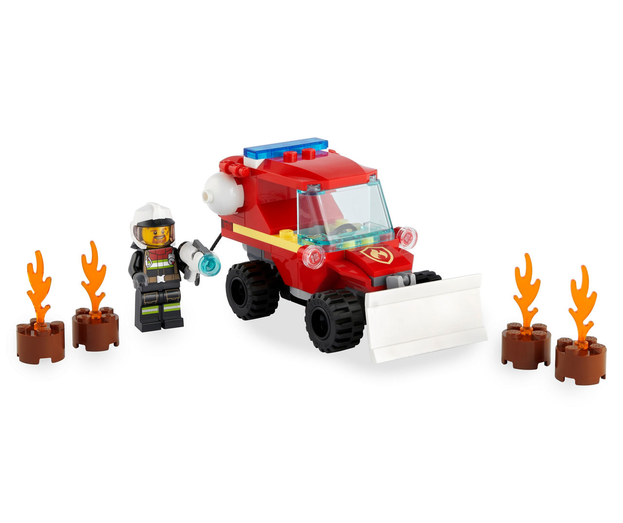 City Fire Hazard Truck 87-Piece 60279 Building Toy