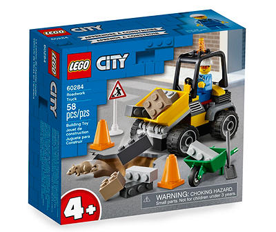 City Roadwork Truck 58-Piece 60284 Building Toy