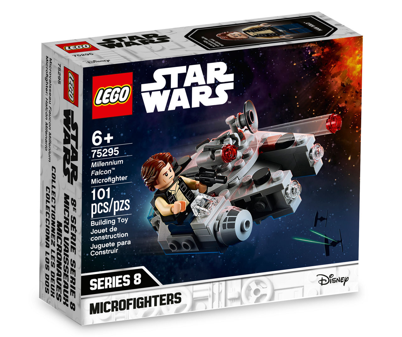 LEGO Microfighters Series Millennium Falcon 75295 101-Piece Toy | Big Lots